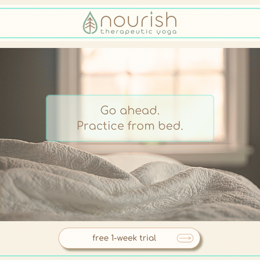 Live Online Therapeutic Yoga for Chronic Illness Warriors